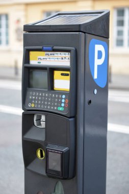 Park ödeme makinesi portre