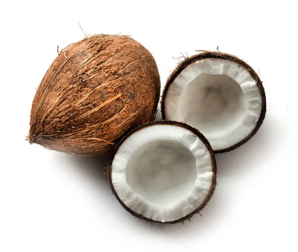 Segmentos de um coco — Fotografia de Stock