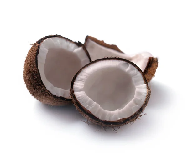 Segmentos de um coco — Fotografia de Stock