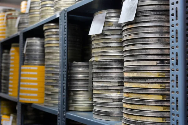 Films were stored in the archive — Stock Photo, Image