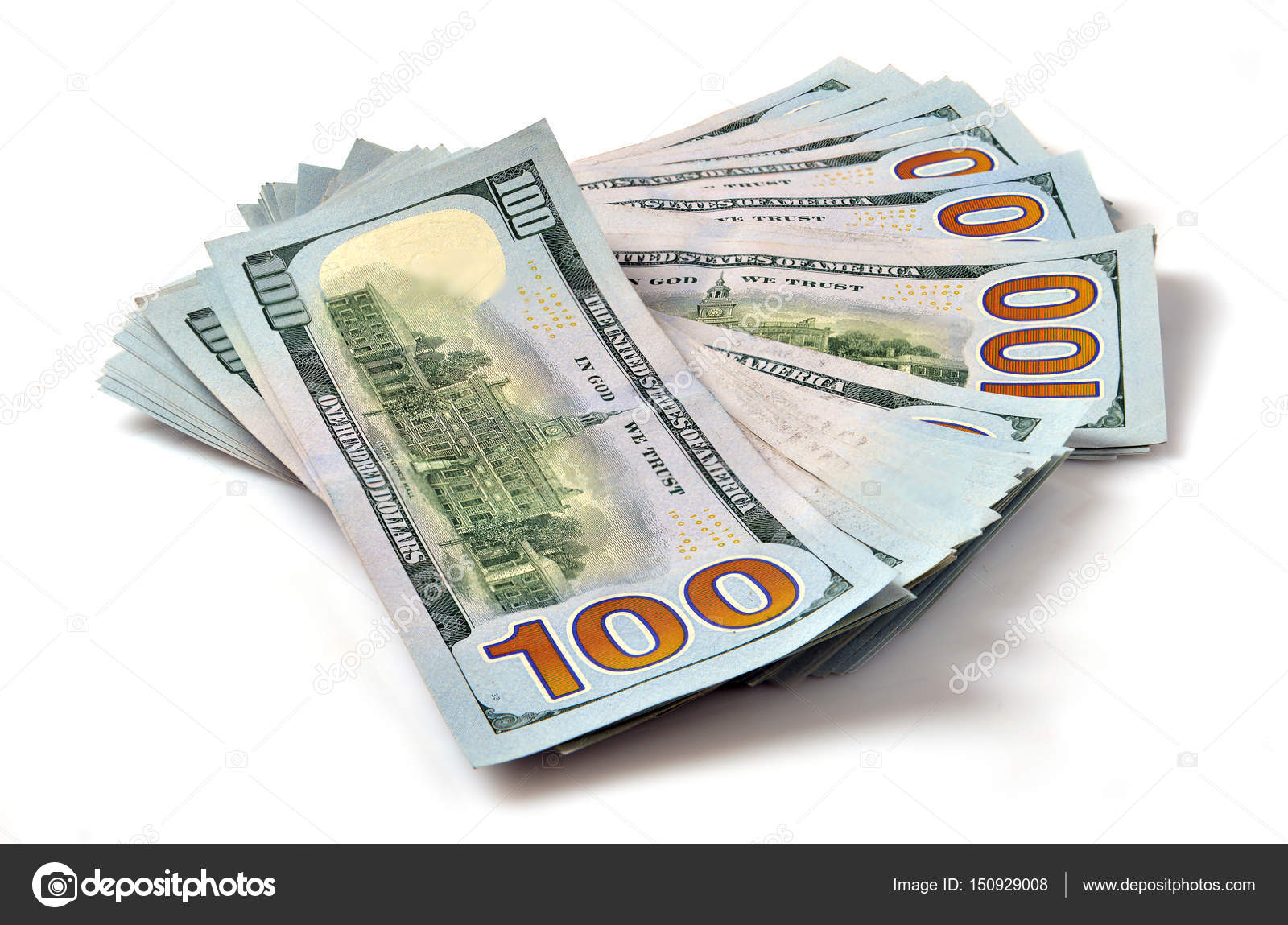 Stack Of Hundred Dollar Bills Stock Photo By ©nikitos1977 150929008