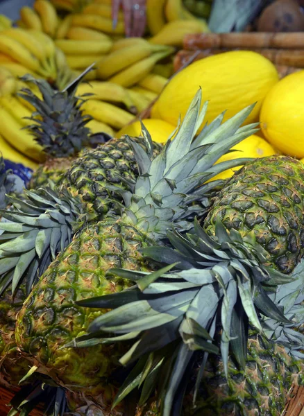 Ananas in mostra — Foto Stock