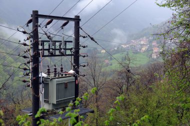 Yüksek gerilim elektrik dağıtımı ve istasyonu