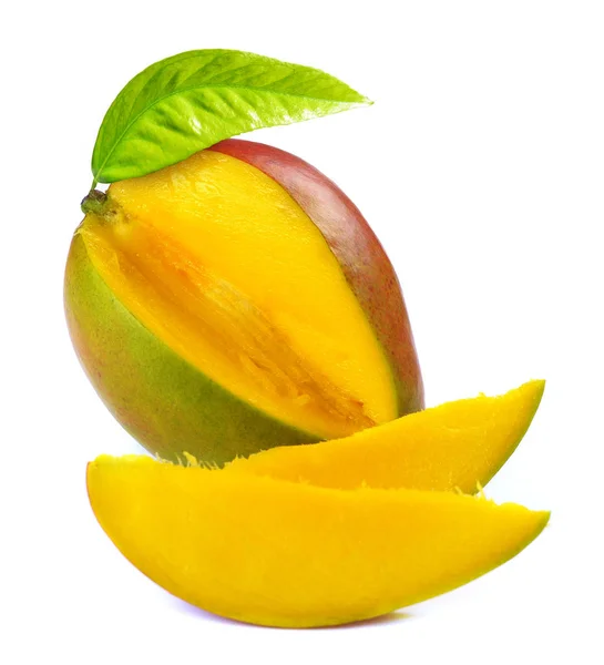 Mango with section — Stock Photo, Image