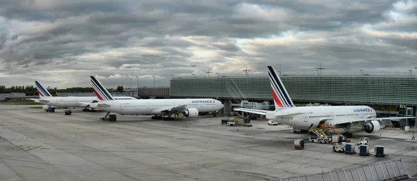 Frankrike, Paris, Charles de Gaulle, 10. oktober 2017, Air France a – stockfoto