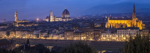 Vue aérienne panoramique de Florence avec Duomo Cattedrale Images De Stock Libres De Droits