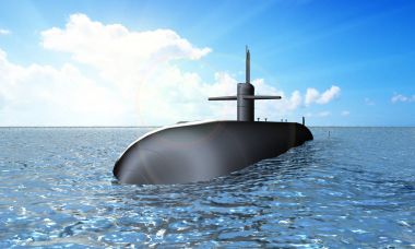 Atomik denizaltı 3d