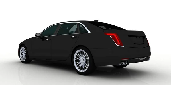 Black Cadillac CT6 — стокове фото