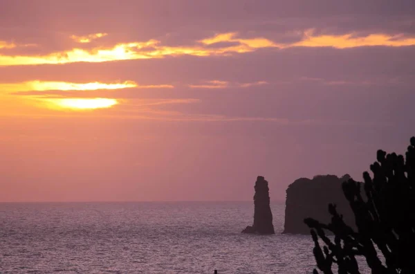 Pr-do-sol abordo de um veleiro — Stockfoto
