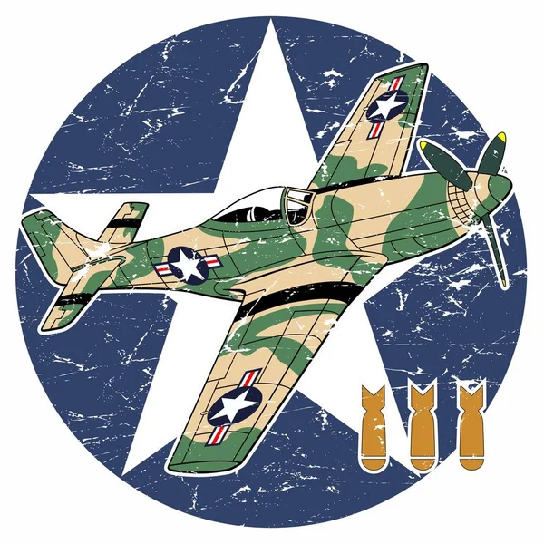 WORLD WAR II AIRCRAFT - II – Stock-vektor