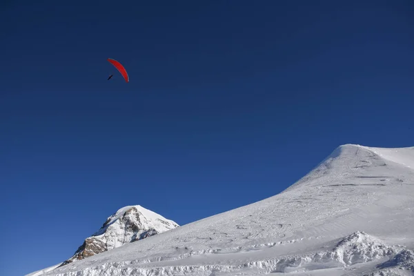 Jungfraujoch Hory Zimě Švýcarsko Evropa — Stock fotografie