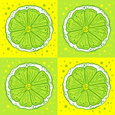 turuncu sarı-yeşil bir arka planda