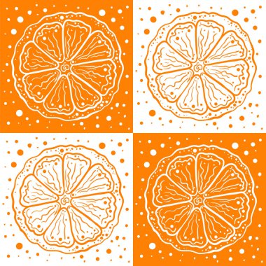 Turuncu turuncu arka plan