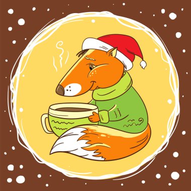 Bir fincan kakao ile tilki