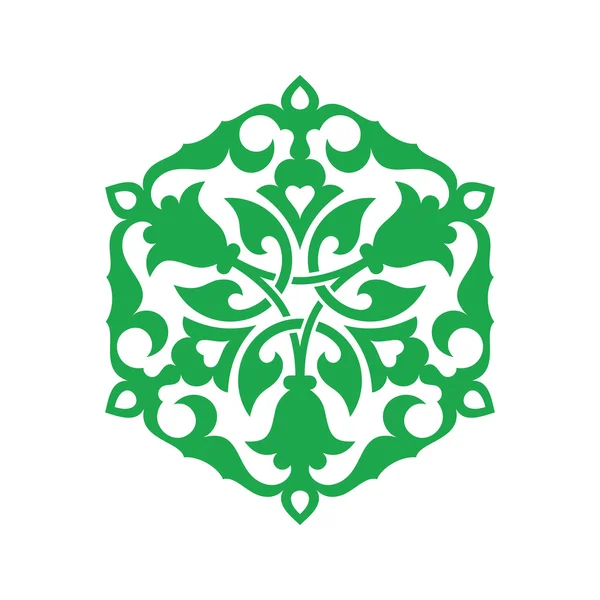 阿拉伯式花纹装饰。矢量 illistration — 图库矢量图片