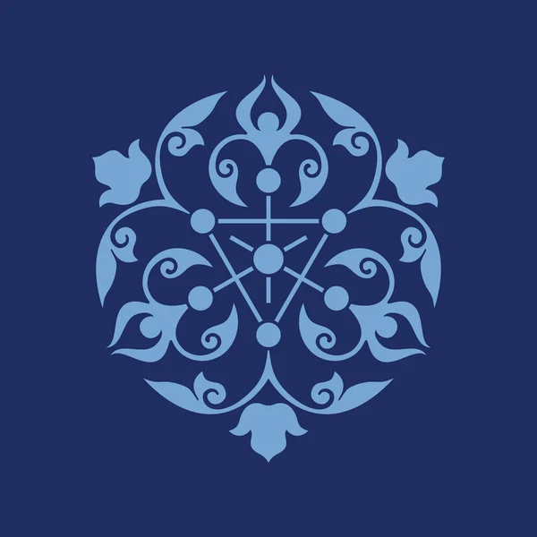 Motif décoratif ottoman — Image vectorielle