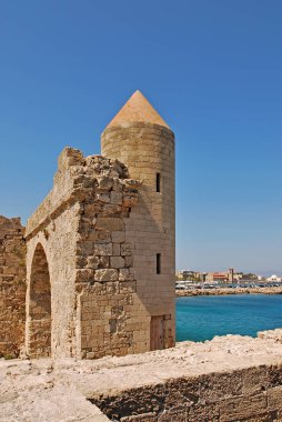 Eski şehir. Rhodes, Yunanistan.