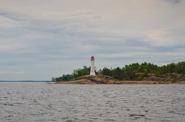 Leuchtturm in der Ostsee — Stockfoto