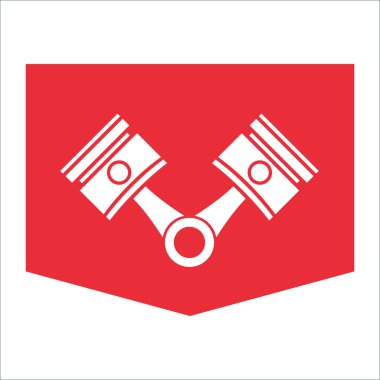 Pistonlar ve çubuklar simgesi