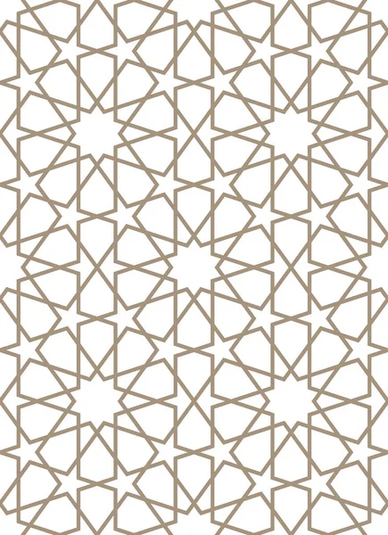 Modèle sans couture dans le style marocain . — Image vectorielle
