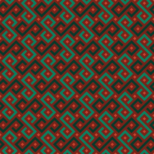 Ornement géométrique africain coloré . — Image vectorielle