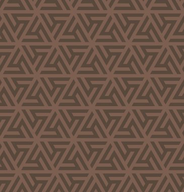 Desen sonsuz bir arka plan oluşturmak için üçgen bir süs