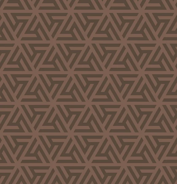 Patrón de un ornamento triangular para crear un fondo sin fin — Archivo Imágenes Vectoriales
