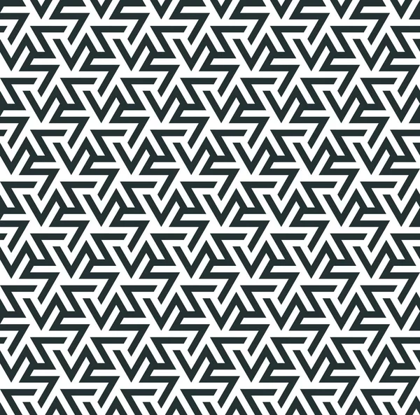 Adorno geométrico vectorial. Patrón sin costura abstracto — Archivo Imágenes Vectoriales