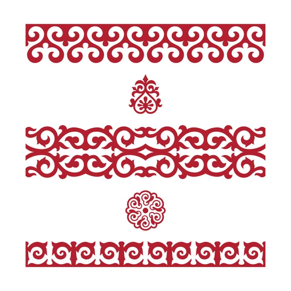 Традиционный орнамент Средней Азии — стоковый вектор