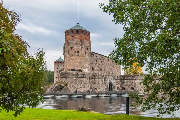 Château d'Olavinlinna à Savonlinna, Finlande — Photo