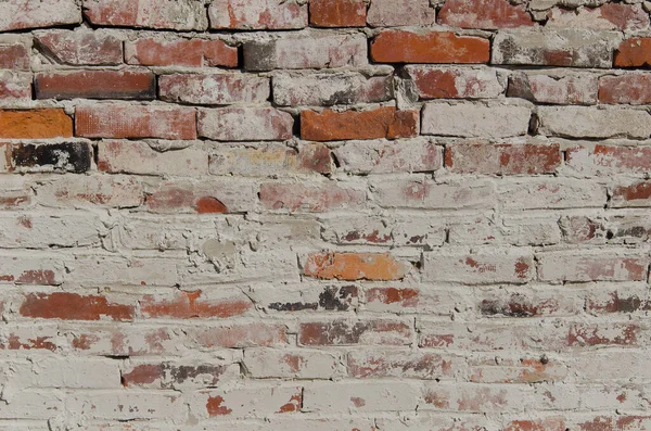 Red Brick Wall Texture Grunge Background Old Red Brick Wall — Stock Photo, Image