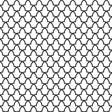 Alhambra sarayından bir kalıp. Geleneksel İslami geometrik desen. Arapça mozaik