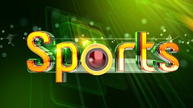 Spor geçmişi her türlü haber ya da bilgi sunumu için mükemmeldir. Arka planda şık ve temiz bir düzen var. 