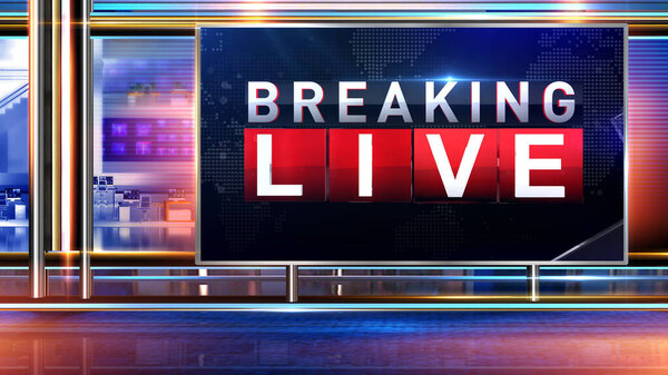 background is perfect for any type of news or information presentation. The background features a stylish and clean layout 