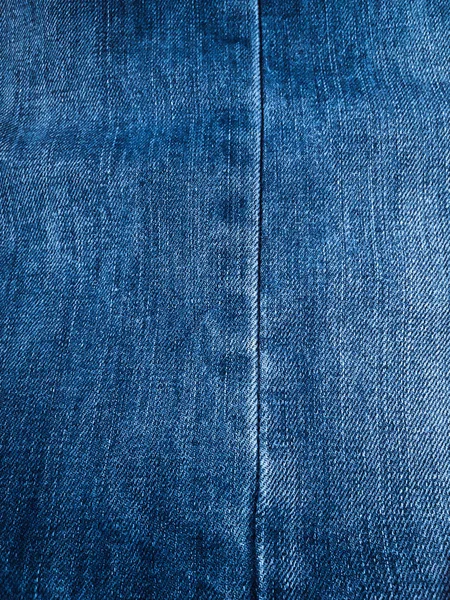 Old style textile. Denim design background. Industry fabric beautiful. Texture original denim pattern. Textile blue jeans denims. Super vintage jeans material. Denim macro. — Stock Photo, Image