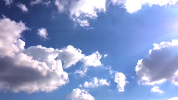 Céu clouds.blue . — Vídeo de Stock