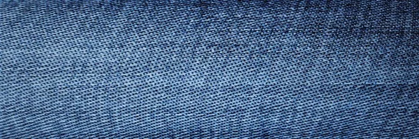 古いスタイルの織物。デニム デザインの背景。業界のファブリックが美しい。オリジナル デニム模様。繊維ブルー ジーンズ デニム。超ビンテージ ジーンズ素材。デニム マクロ. — ストック写真