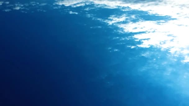 Blue Sky.Sky Clouds. — Stock Video
