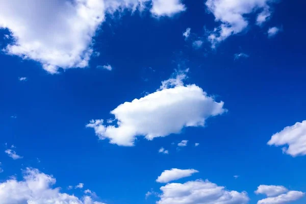 Azul Sky.Clouds . — Fotografia de Stock