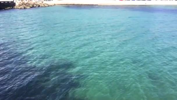 Bay, Sea Port. Golf, Laguna . — Videoclip de stoc