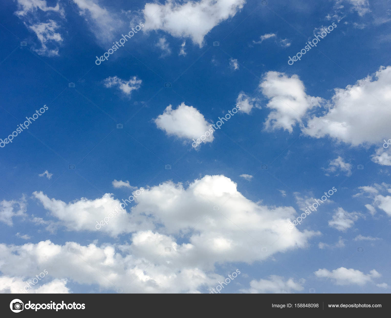 Blue Sky Clouds Beautiful Blue Sky With White Clouds Background Sky White Clouds Stock Photo C T Trifonoff