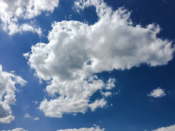 Beautiful blue sky with clouds background.Sky clouds.Sky with clouds weather nature cloud blue.Blue sky with clouds and sun — Stock Photo, Image