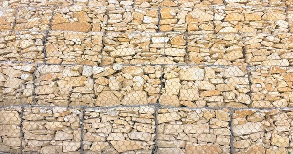 石壁のテクスチャ。岩の壁の背景. — ストック写真