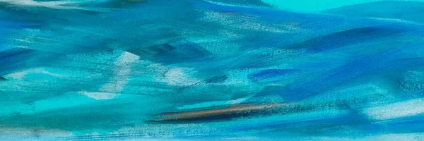 Abstrato óleo azul pintura textura sobre tela, azul pintura fundo . — Fotografia de Stock