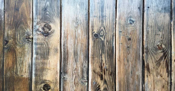 ウッド テクスチャ背景、茶色の木製の板。グランジ木製壁面パターン. — ストック写真