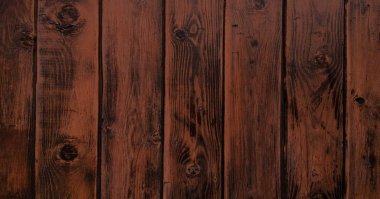 Ahşap doku arka plan, kahverengi ahşap plakalar. Ahşap duvar desen yıkanmış grunge.