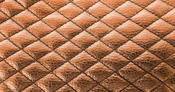 Söm svart läder textur bakgrund. Ekologiskt skinn bakgrund. Svart naturliga läder texture. — Stockfoto