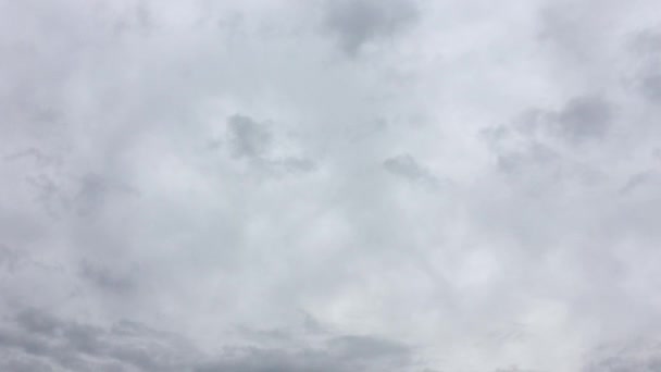 Schönen Stürmischen Himmel Mit Wolken Hintergrund Dunkler Himmel Mit Wolken — Stockvideo
