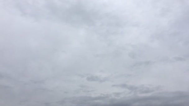 Gyönyörű Viharos Felhők Háttérrel Sötét Eget Felhők Időjárás Természet Felhő — Stock videók