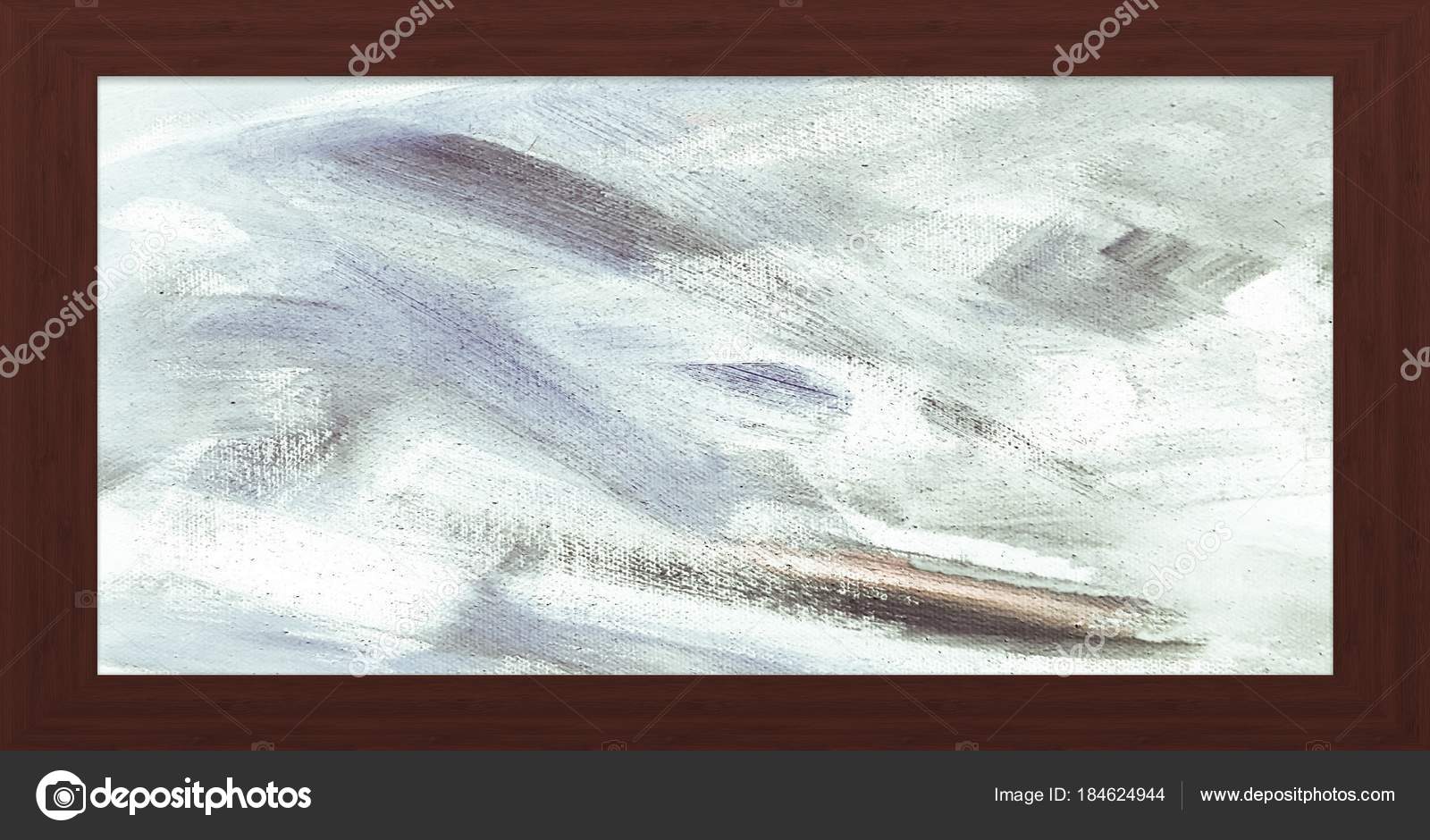 Wood Frame With Old Background Wooden Picture Frame Empty Old